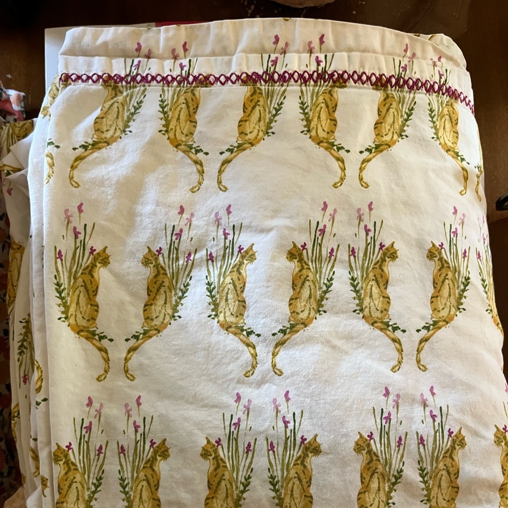 Opal House Cat Sheets - Queen